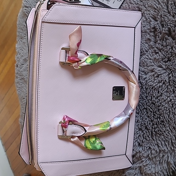 MCM pink satchel bag- - Picture 2 of 5